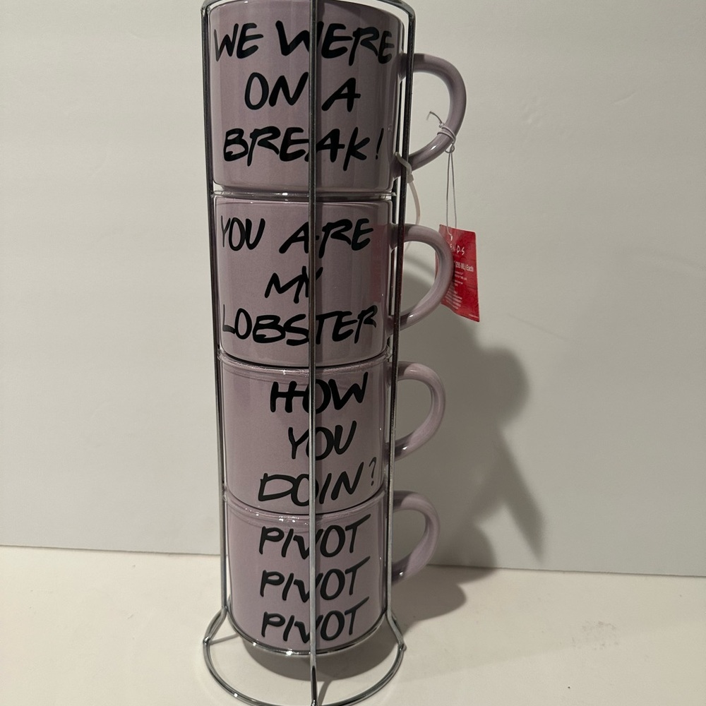 Friends Ceramic Mug Set - Picture 2 of 7